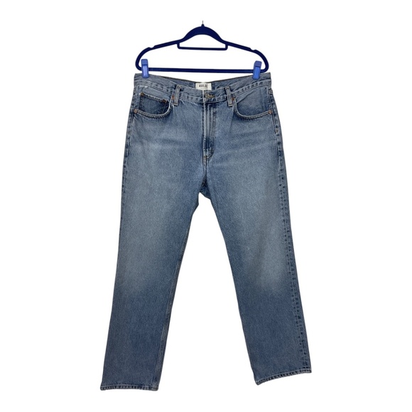 AGOLDE Valen Mid-Rise Straight Jeans - Picture 3 of 11